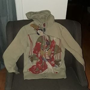 Lucky brand zip up hoodie
